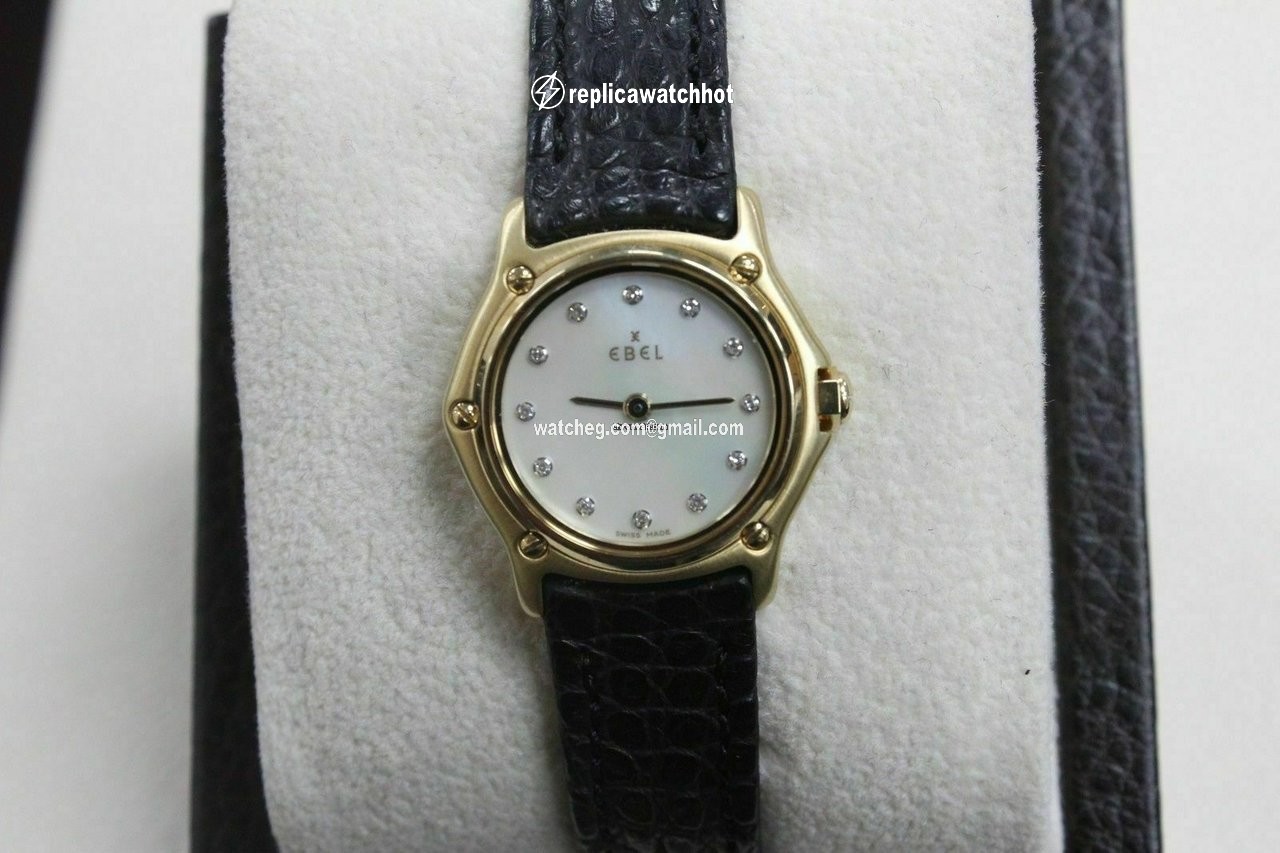 Ebel Classic Womens watch Quartz Yellow gold 8157111 2