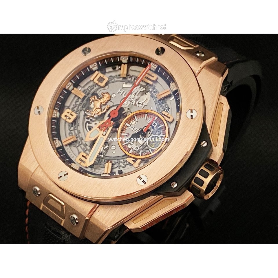 Hublot Big Bang Ferrari Mens watch Unisex Automatic Rose gold 222 500 2