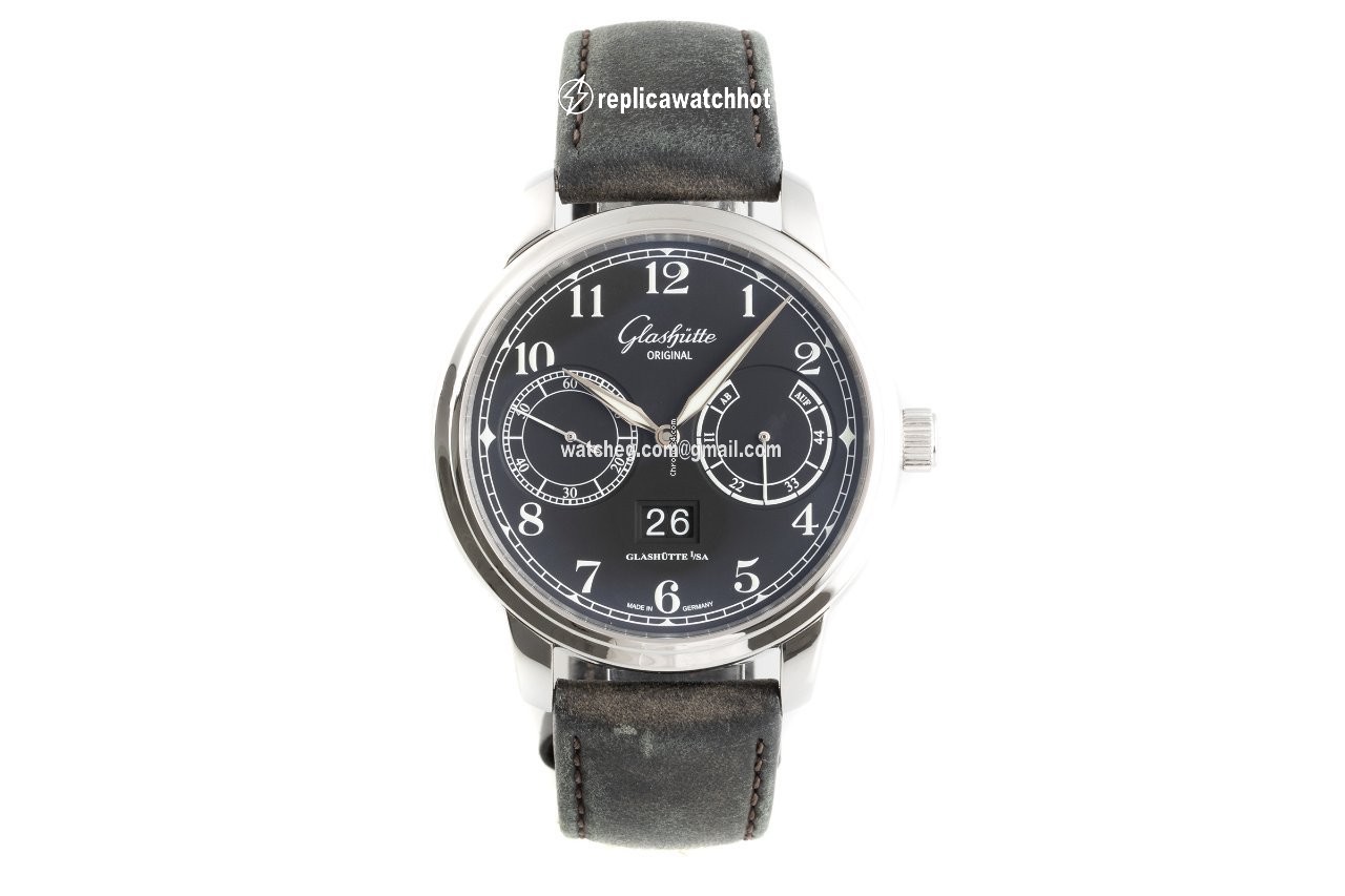Glashtte Original Mens watch Unisex Automatic Steel 1-00-14-07-02-30 2
