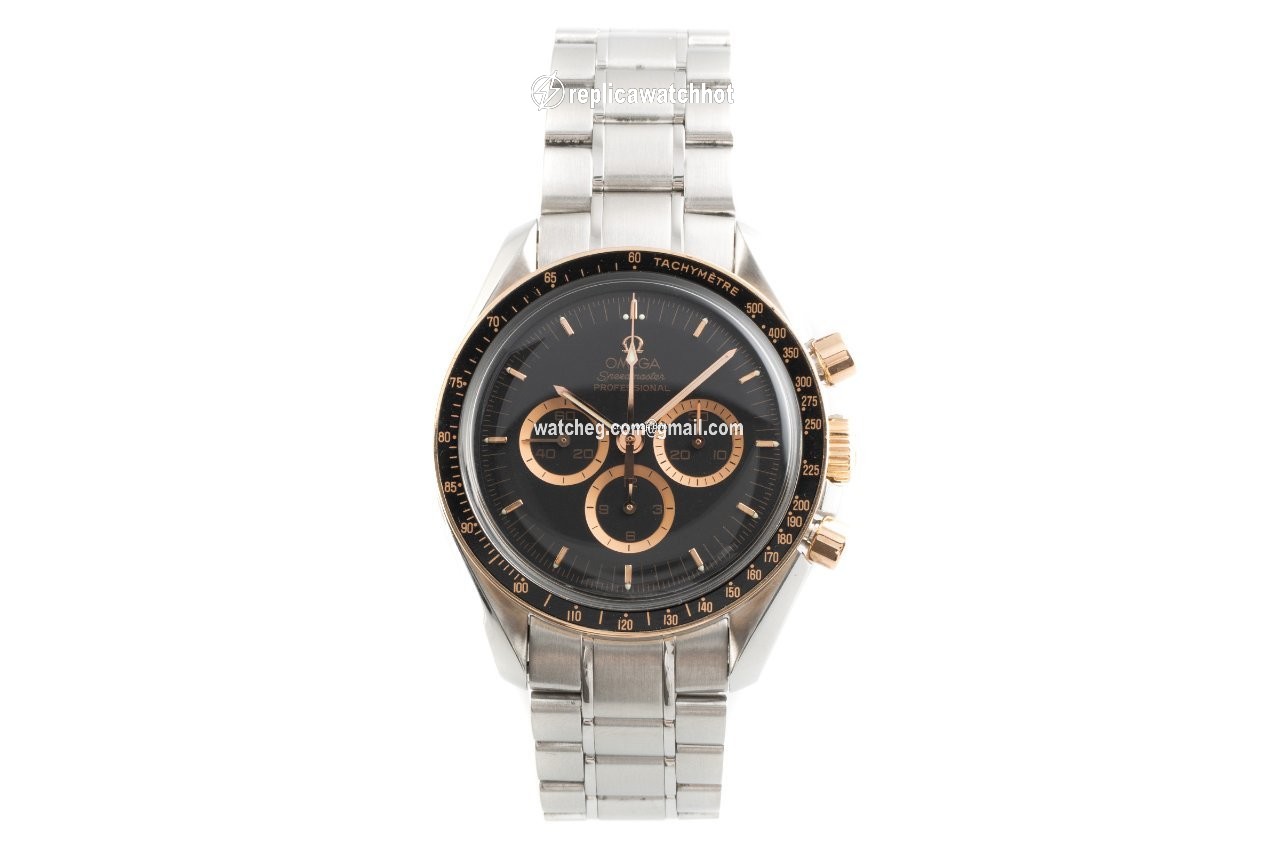 Omega Speedmaster Professional Moonwatch Mens watch Unisex Manual winding Gold Steel 3366.51.00 2