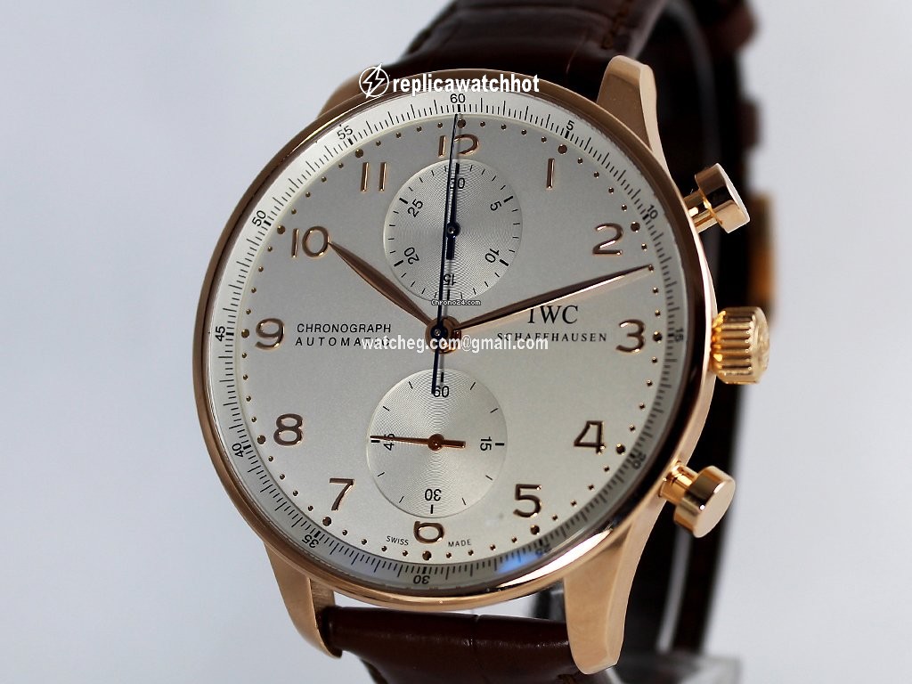 IWC Portuguese Chronograph Mens watch Unisex Automatic Rose gold IW371402 2