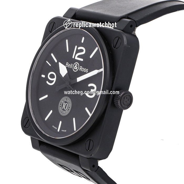 Bell & Ross BR 01-92 Mens watch Unisex Automatic Ceramic BR0192-10TH-CE 2