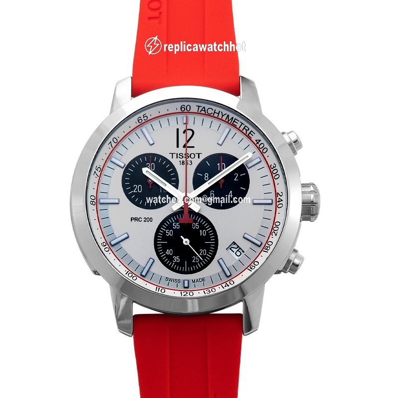 Tissot PRC 200 Mens watch Unisex Quartz Steel T114.417.17.037.02 2
