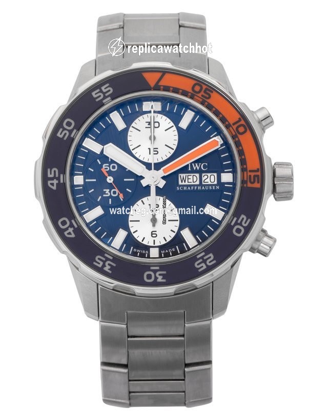 IWC Aquatimer Chronograph Mens watch Unisex Automatic Steel IW376703 2