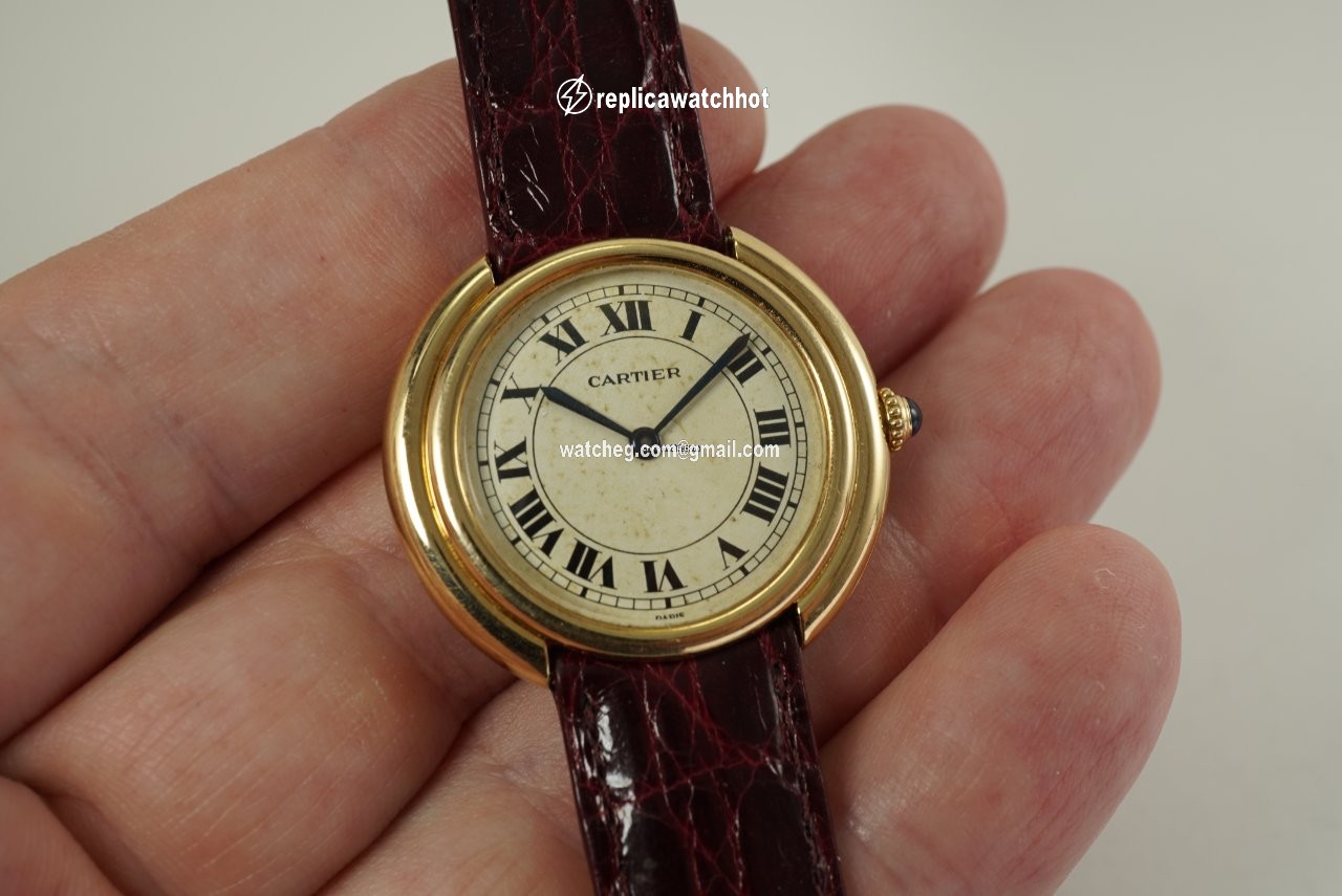 Cartier Mens watch Unisex Automatic Yellow gold 881095 2