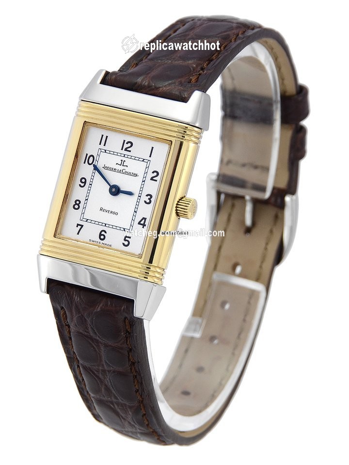 Jaeger-LeCoultre Reverso Lady Womens watch Manual winding Gold Steel 260.5.86 2