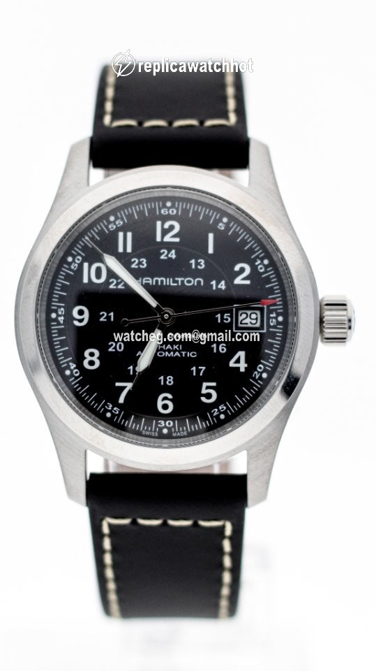 Hamilton Khaki Field Titanium Mens watch Unisex Automatic Titanium H70575733 2