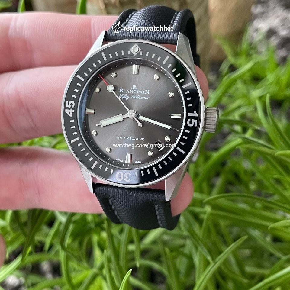 Blancpain Fifty Fathoms Bathyscaphe Mens watch Unisex Automatic Steel 5100B-1110-B52A 2