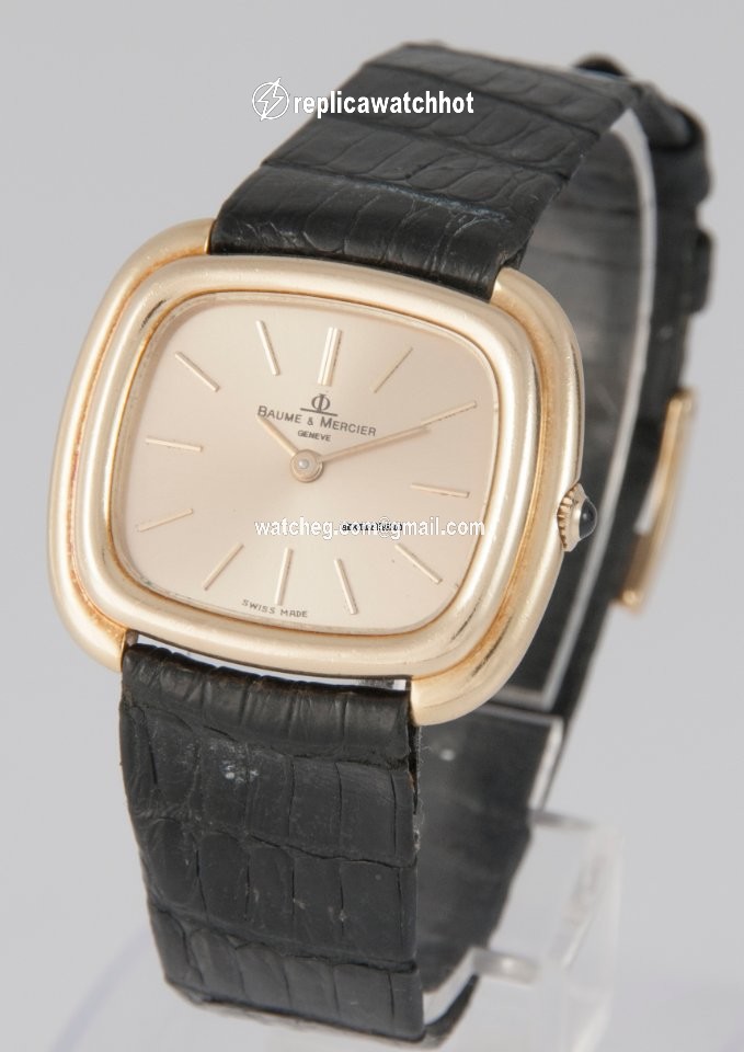 Baume & Mercier Mens watch Unisex Manual winding Yellow gold 37091 2