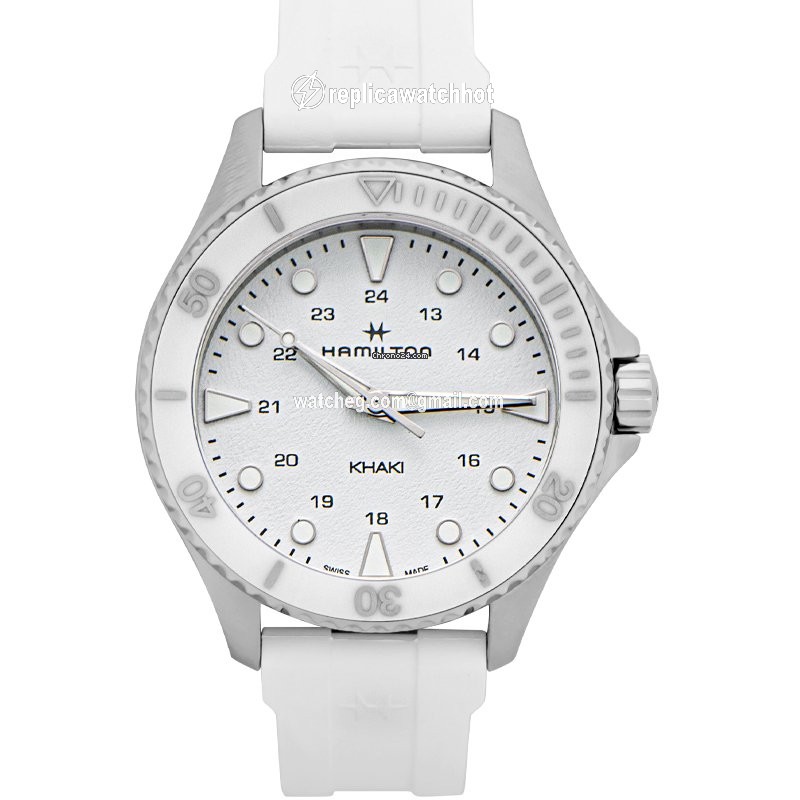 Hamilton Khaki Navy Mens watch Unisex Quartz Steel H82221310 2