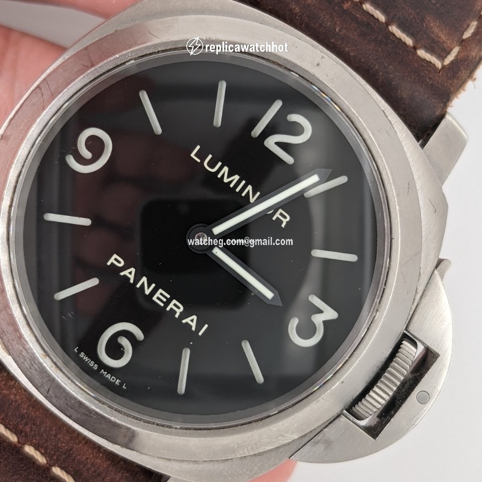 Panerai Luminor Marina Mens watch Unisex Manual winding Titanium PAM 00116 2