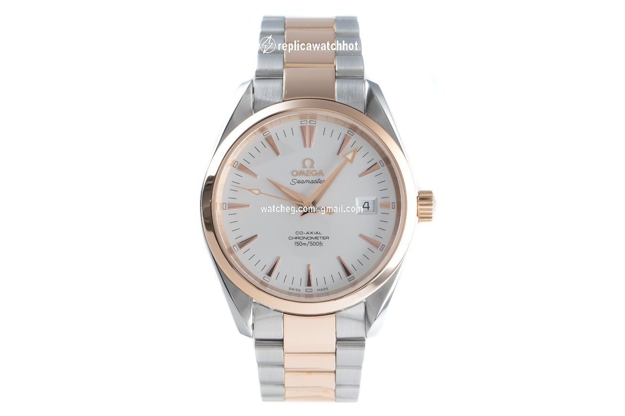 Omega Seamaster Aqua Terra Mens watch Unisex Automatic Gold Steel 2303.30.00 2