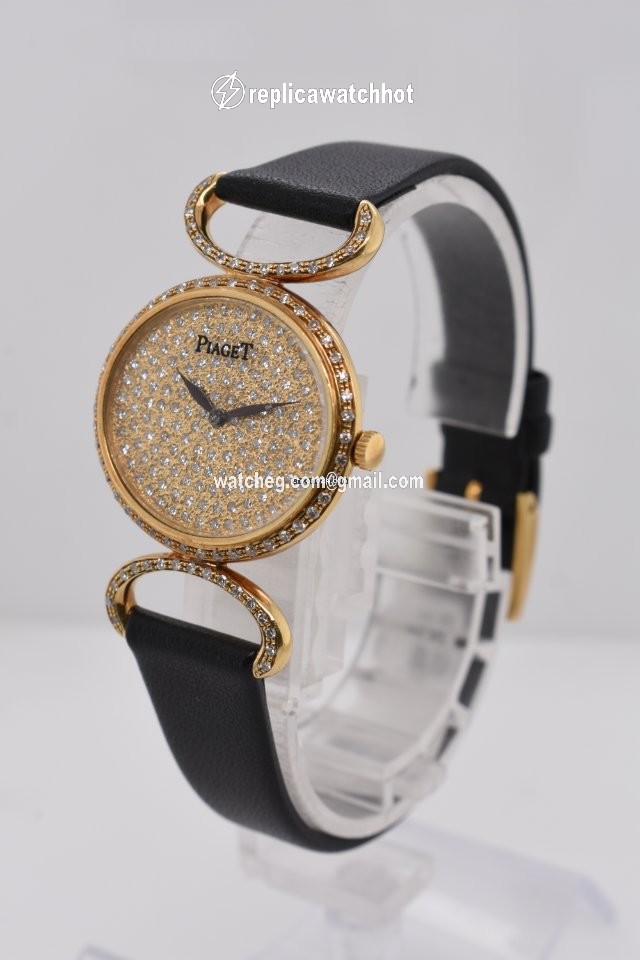 Piaget Womens watch Manual winding Yellow gold 9802 DB 2