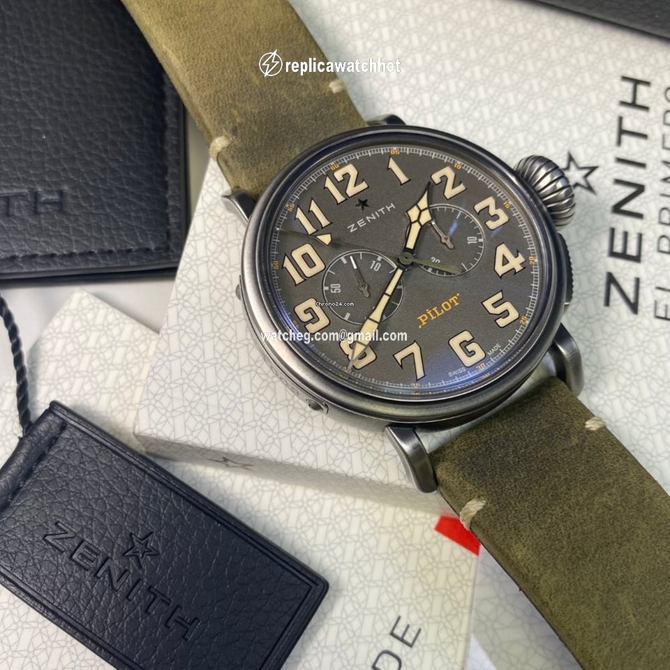 Zenith Pilot Mens watch Unisex Automatic Steel 11.2430.4069 21.C773 2