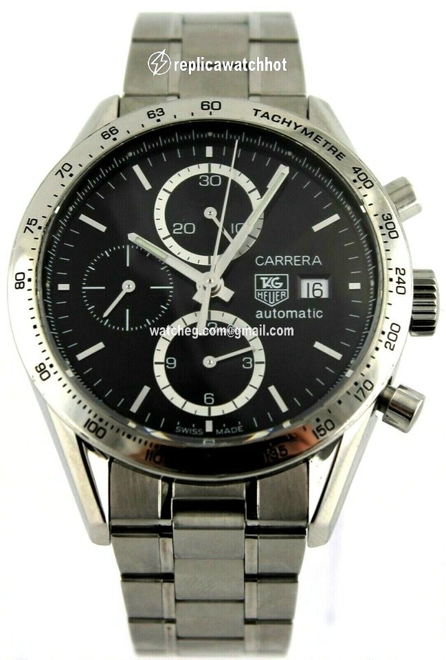 TAG Heuer Carrera Calibre 16 Automatic Steel CV2016.BA0786 2