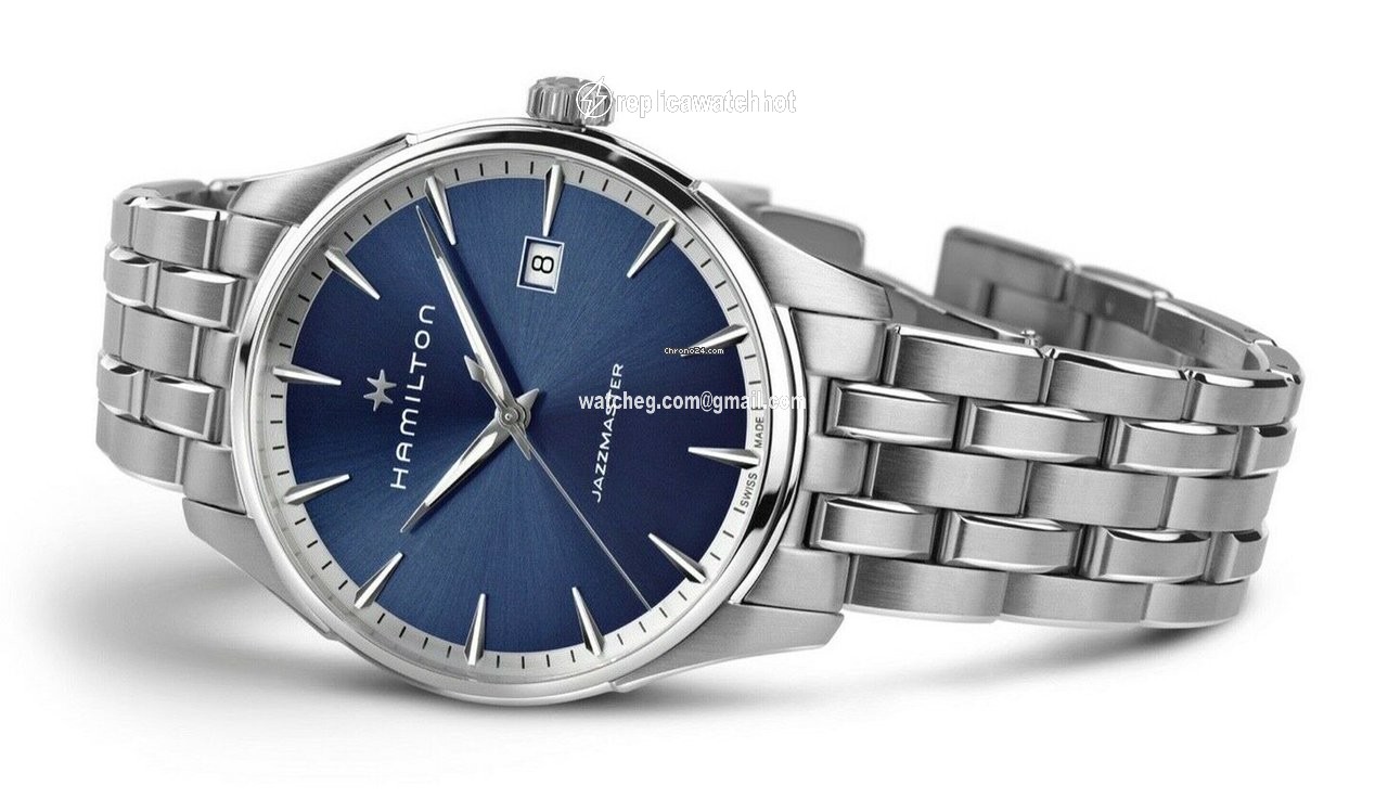 Hamilton Jazzmaster Mens watch Unisex Quartz Steel H32451141 2