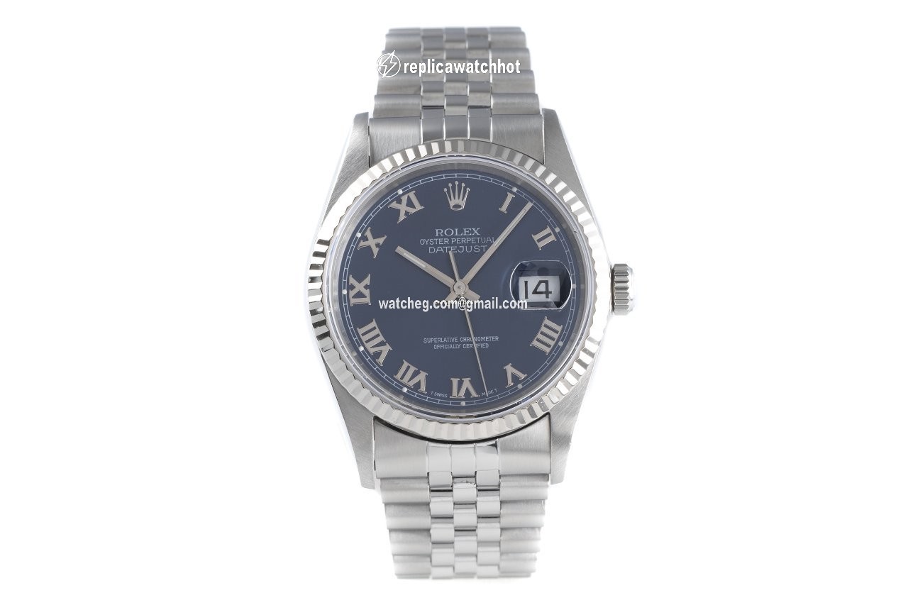 Rolex Datejust 36 Mens watch Unisex Gold Steel Automatic 16234 2
