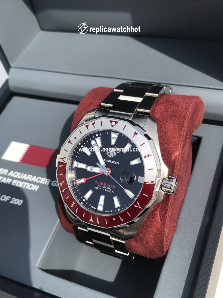 TAG Heuer Aquaracer Mens watch Unisex Automatic Steel TAGHEUER AQUARACER GMT 2