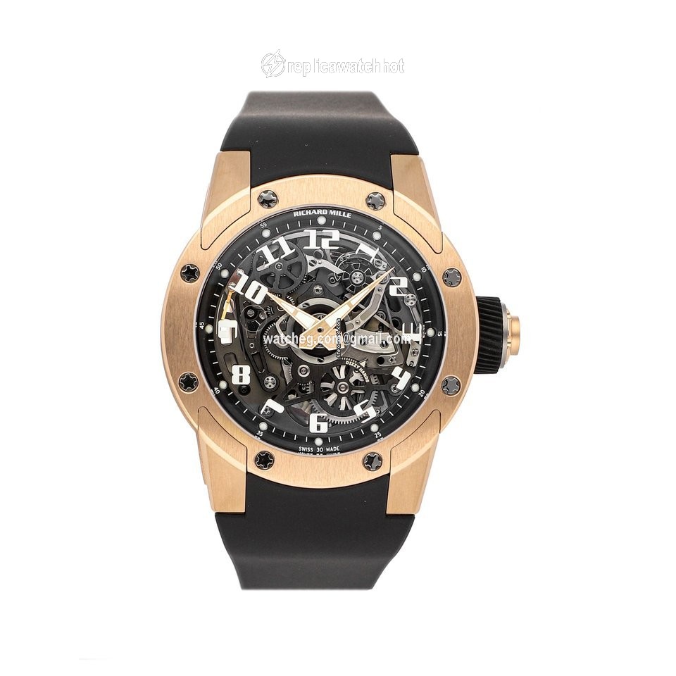 Richard Mille RM 63 Mens watch Unisex Automatic Rose gold RM63-01 2