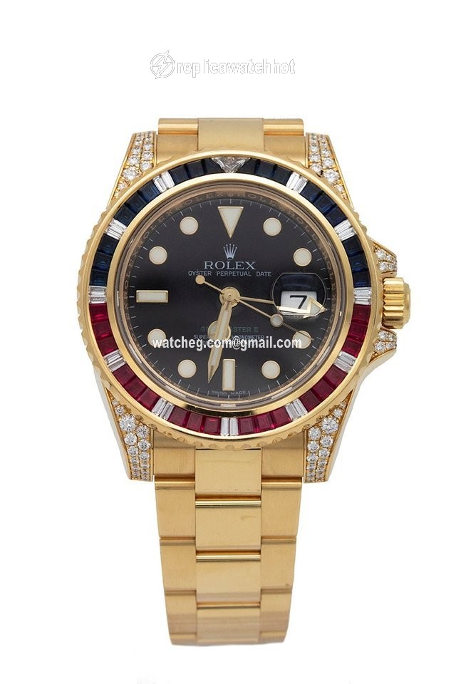 Rolex GMT-Master II Mens watch Unisex Yellow gold Automatic 116758SARU 2