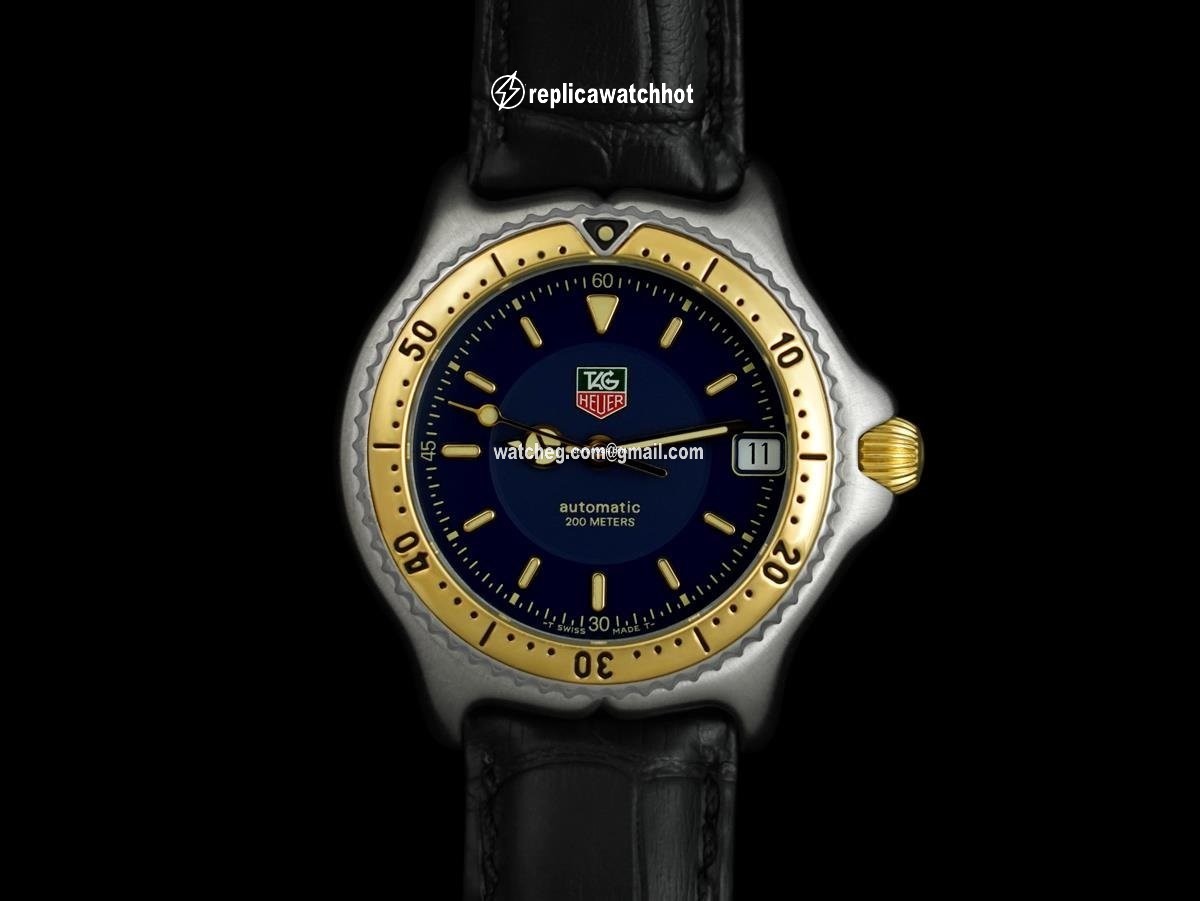 TAG Heuer Mens watch Unisex Automatic Gold Steel 8069 2