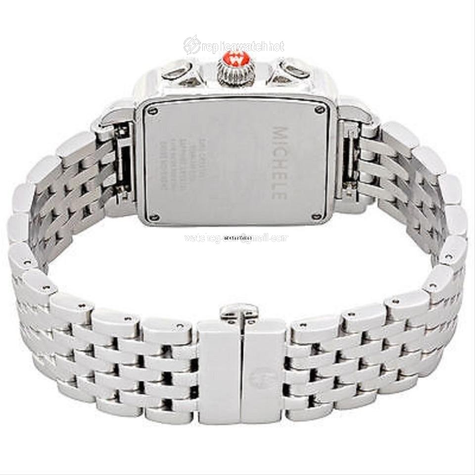 Michele Deco Womens watch Quartz Steel MWW06P000014 2