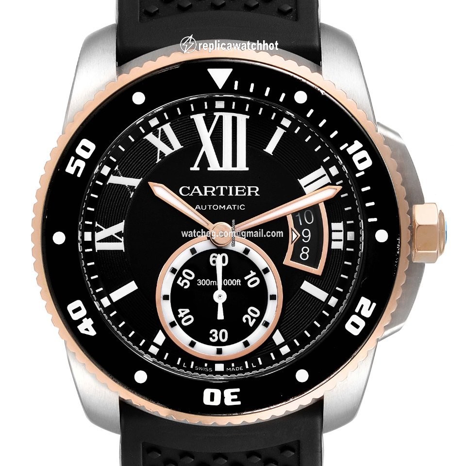 Cartier Calibre de Cartier Diver Mens watch Unisex Automatic Steel W7100055 2