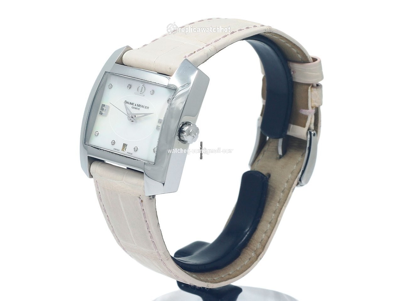 Baume & Mercier Hampton Womens watch Quartz Steel 3752429 2