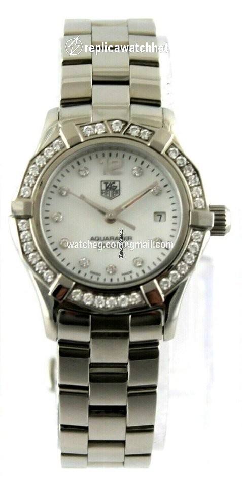 TAG Heuer Aquaracer Lady Quartz Steel WAF1416.BA0813 2