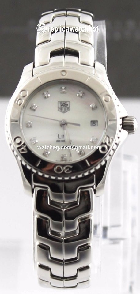 TAG Heuer Link Lady Womens watch Quartz Steel WJ1319.BA0572 2