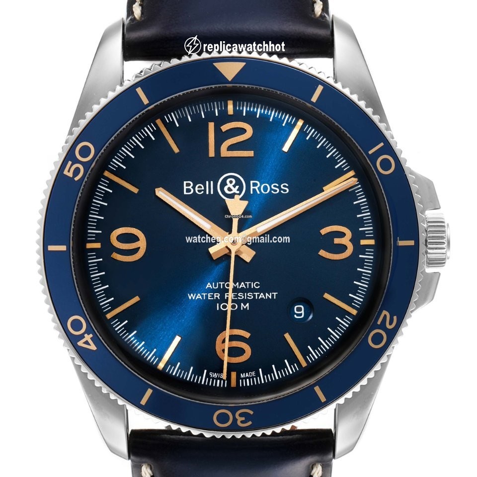 Bell & Ross BR V2 Mens watch Unisex Automatic Steel BRV292-BU-G-ST SCA 2