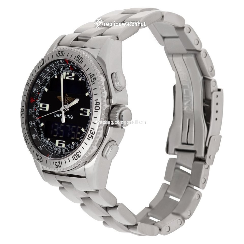 Breitling B-1 Mens watch Unisex Quartz Steel A68062 2