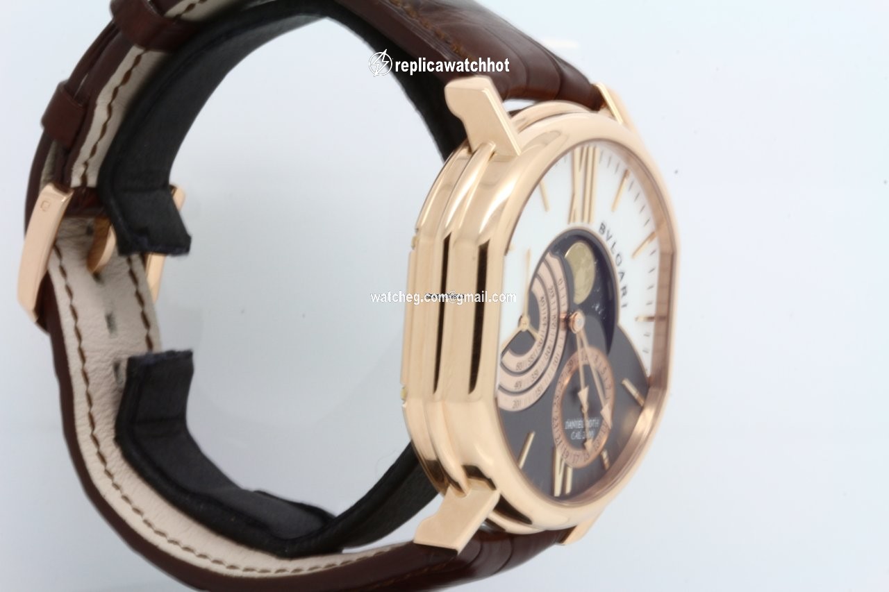 Bulgari Daniel Roth Mens watch Unisex Manual winding Rose gold BRRP46C14GLDMP 2