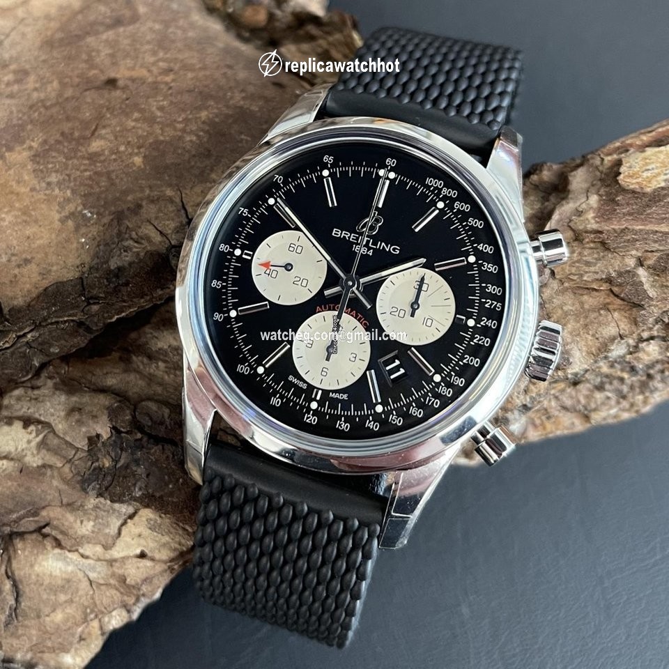 Breitling Transocean Chronograph Automatic Steel AB0152121B1S1 2