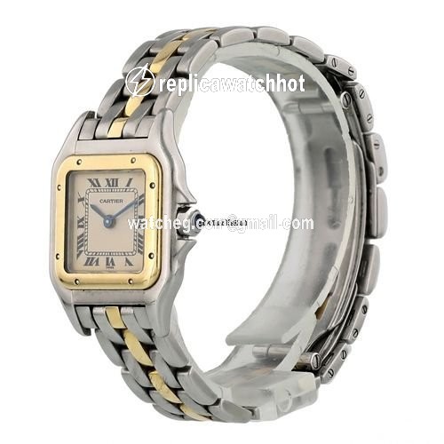 Cartier Panthere Womens watch Quartz Gold Steel 166921 2
