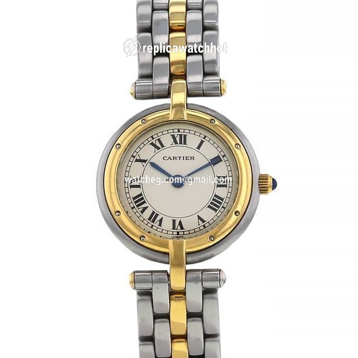 Cartier Panthere Womens watch Quartz Gold Steel 166920 2