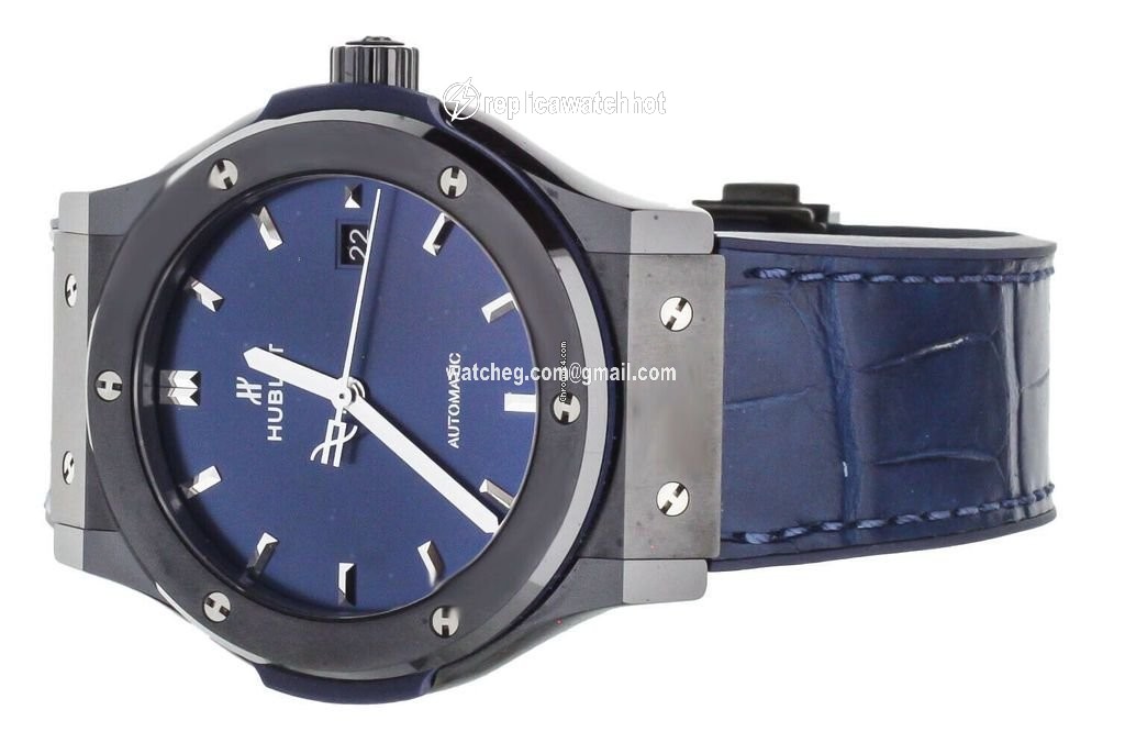 Hublot Classic Fusion Blue Mens watch Unisex Automatic Ceramic 542.CM.7170.LR 2