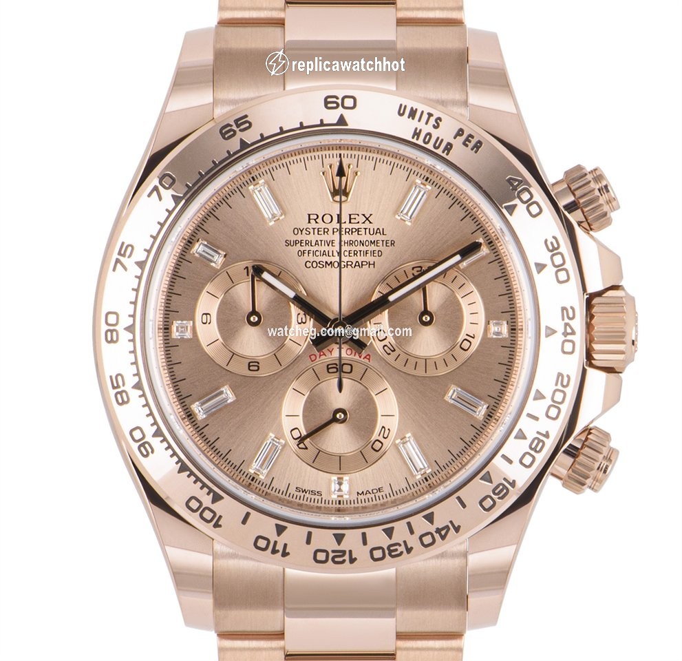Rolex Daytona Mens watch Unisex Rose gold Automatic 116505 2