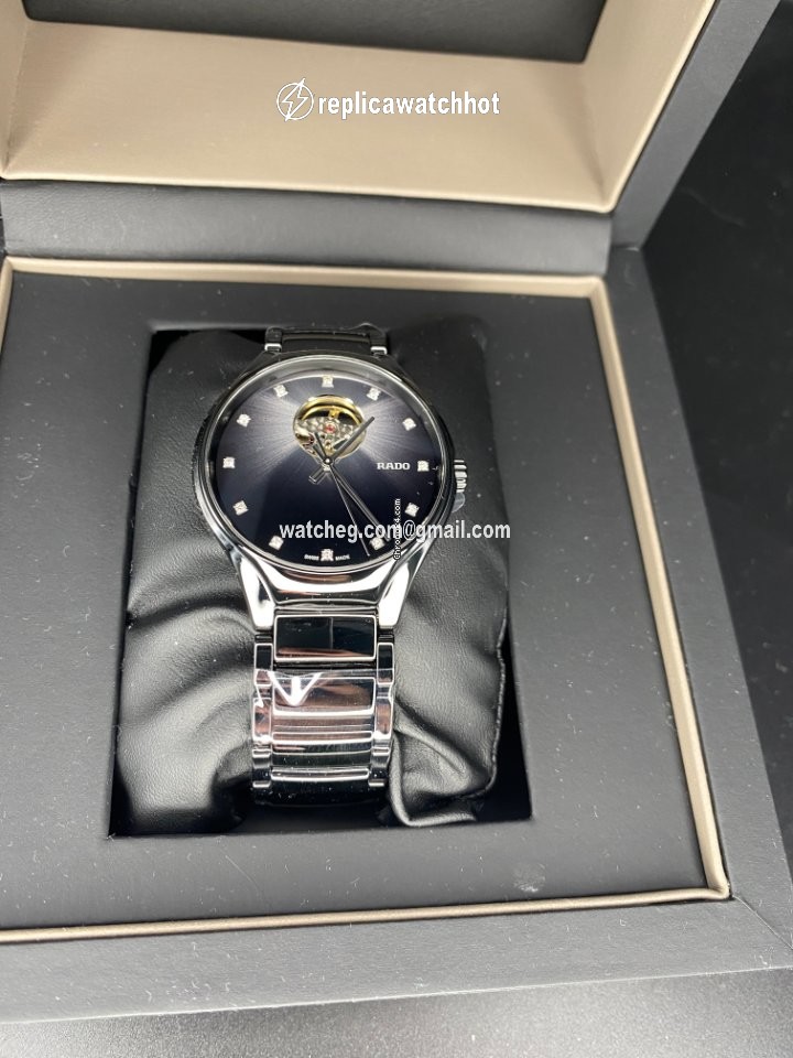 Rado True Mens watch Unisex Automatic Ceramic R27107732 2