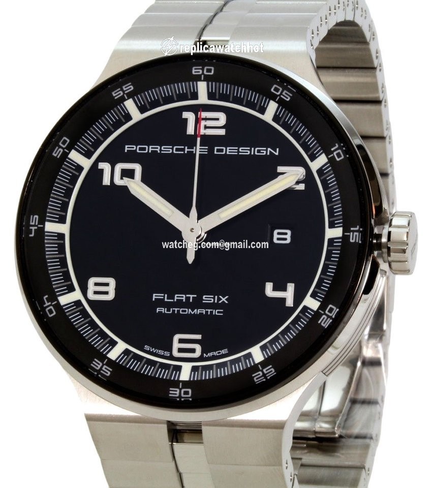 Porsche Design Flat Six Mens watch Unisex Automatic Steel 6351.42.44.0276 2