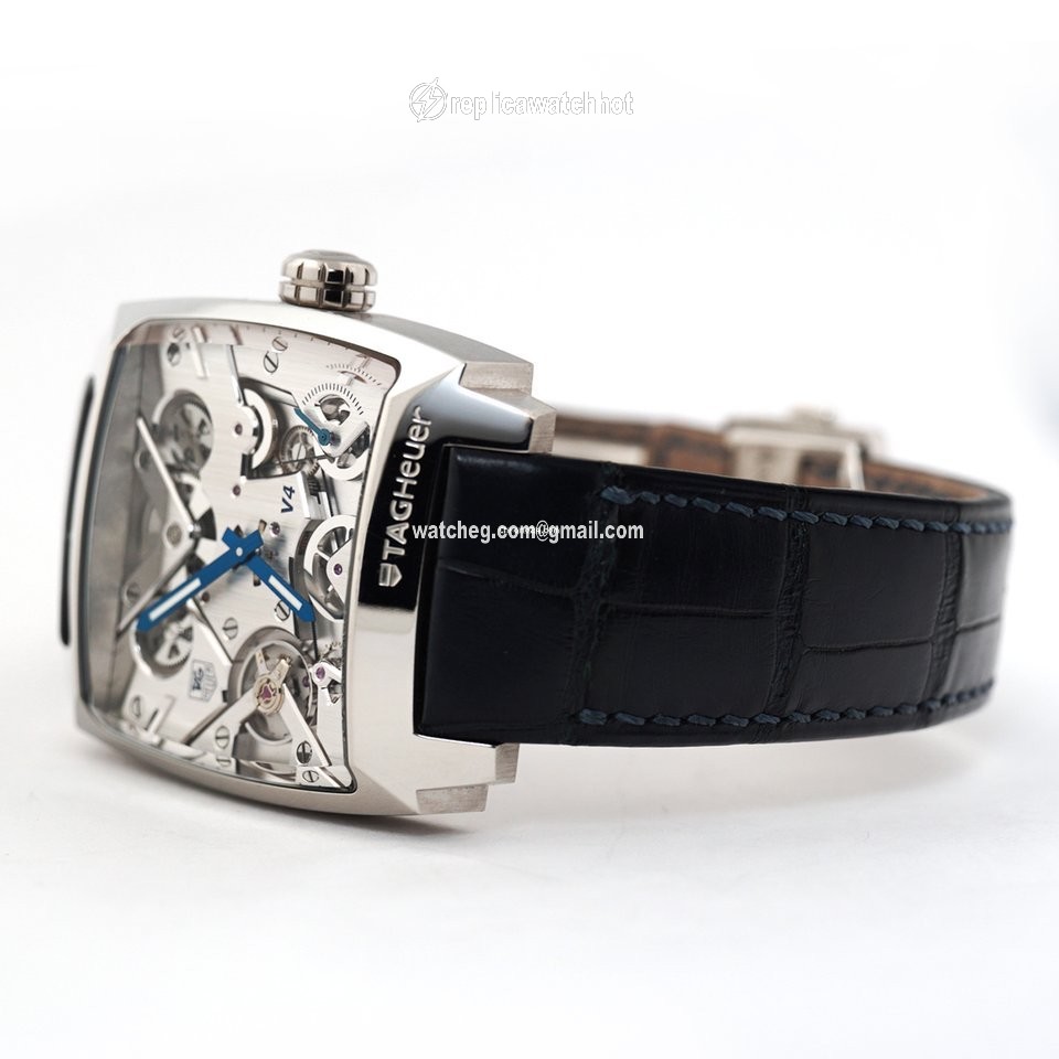 TAG Heuer Monaco V4 Mens watch Unisex Automatic Platinum WAW2170.FC6261 2