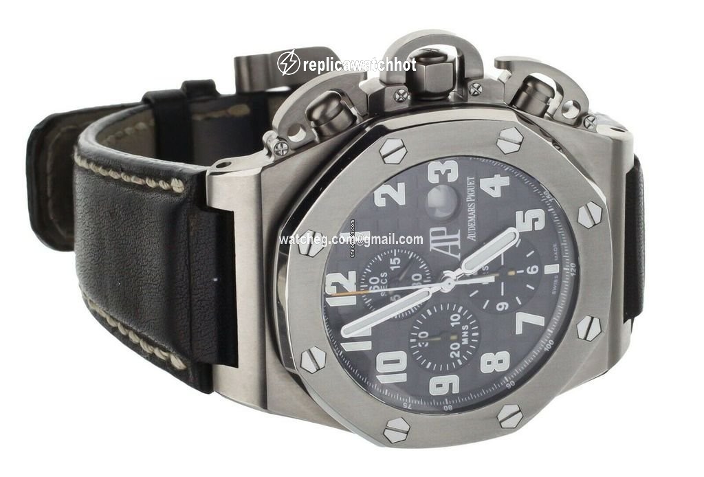 Audemars Piguet Royal Oak Offshore Chronograph Mens watch Unisex Automatic Titanium 25863TI 2