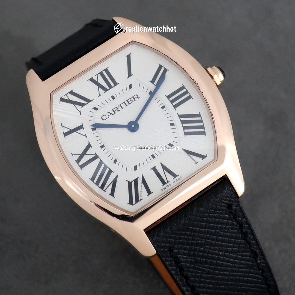 Cartier Tortue Mens watch Unisex Manual winding Rose gold WGTO0002 2