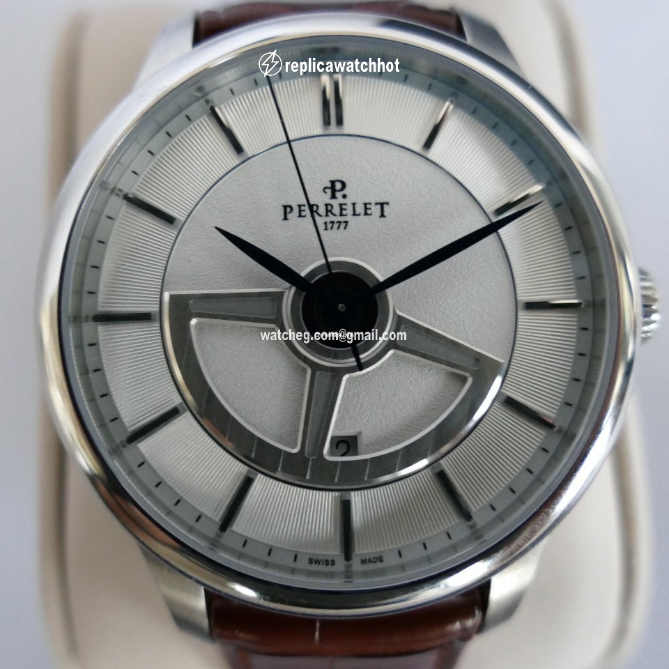 Perrelet Mens watch Unisex Automatic Steel A1090 1 2