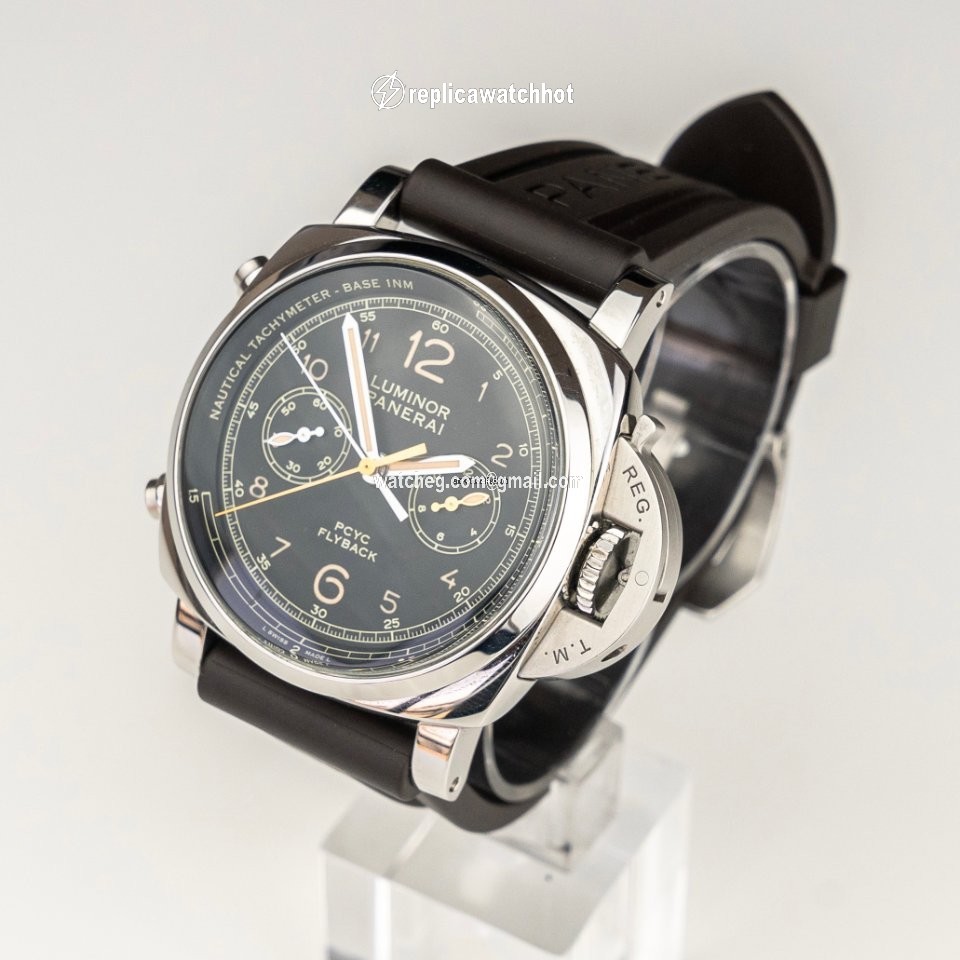Panerai Luminor 1950 3 Days Chrono Flyback Mens watch Unisex Automatic Steel PAM 00653 2