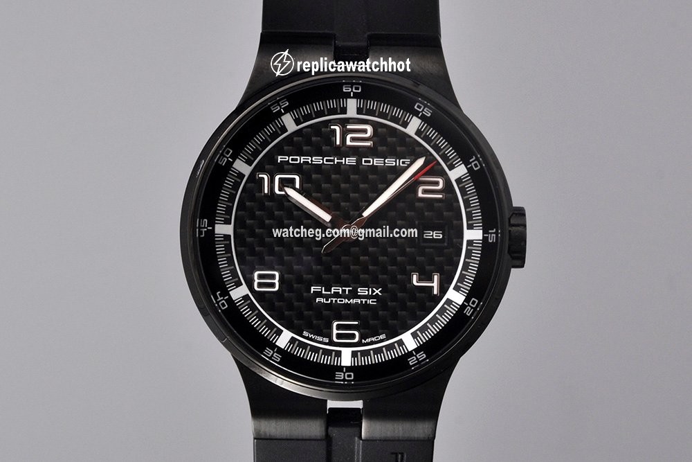 Porsche Design Flat Six Automatic Steel P6351 2