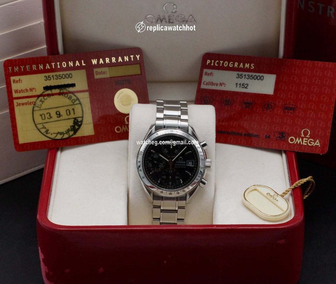 Omega Speedmaster Date Mens watch Unisex Automatic Steel 3513.50 2