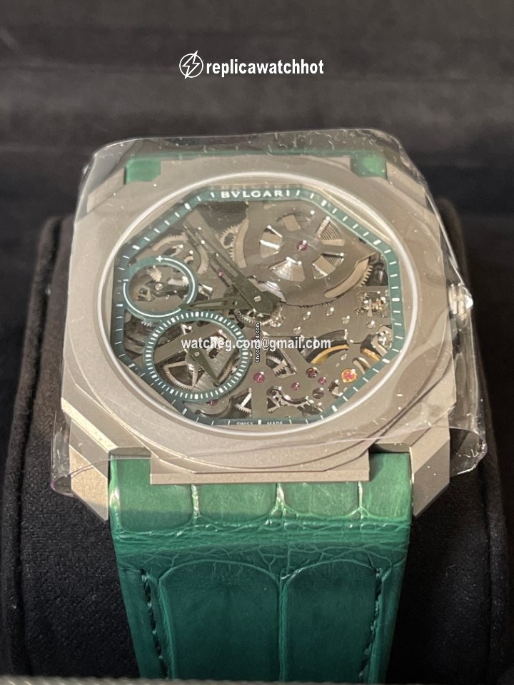 Bulgari Octo Mens watch Unisex Manual winding Titanium 103001 2