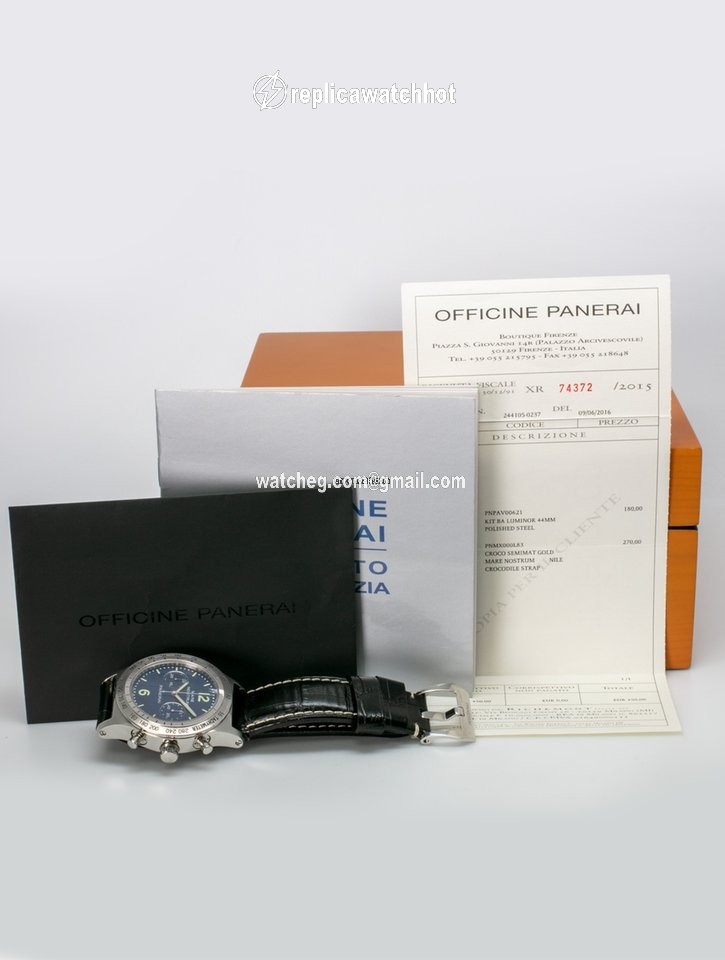 Panerai Mare Nostrum Mens watch Unisex Manual winding Steel PAM00006 2