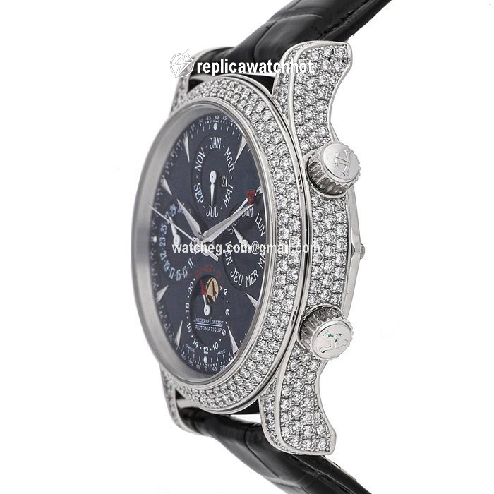Jaeger-LeCoultre Master Memovox Mens watch Unisex Automatic Platinum 1466401 2